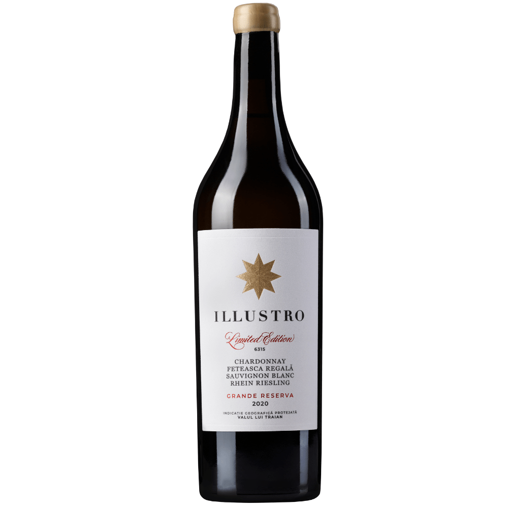Fautor_Illustro_ALB_Vincuvin Fautor ILLUSTRO Chardonnay & Sauvignon Blanc & Rhein Riesling & Feteasca Regală - imagine 1