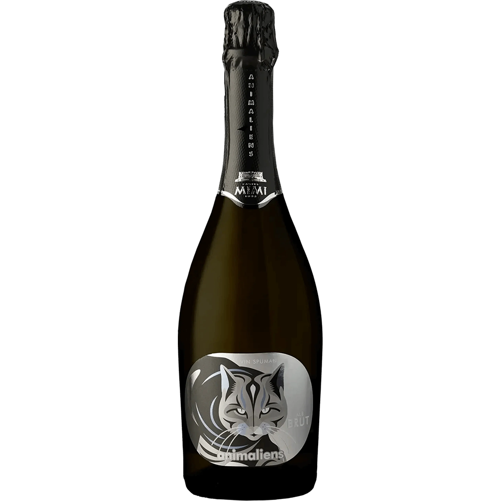 animaliens-spumant_brut-1-scaled Castel Mimi Vin spumant Alb Brut - imagine 1